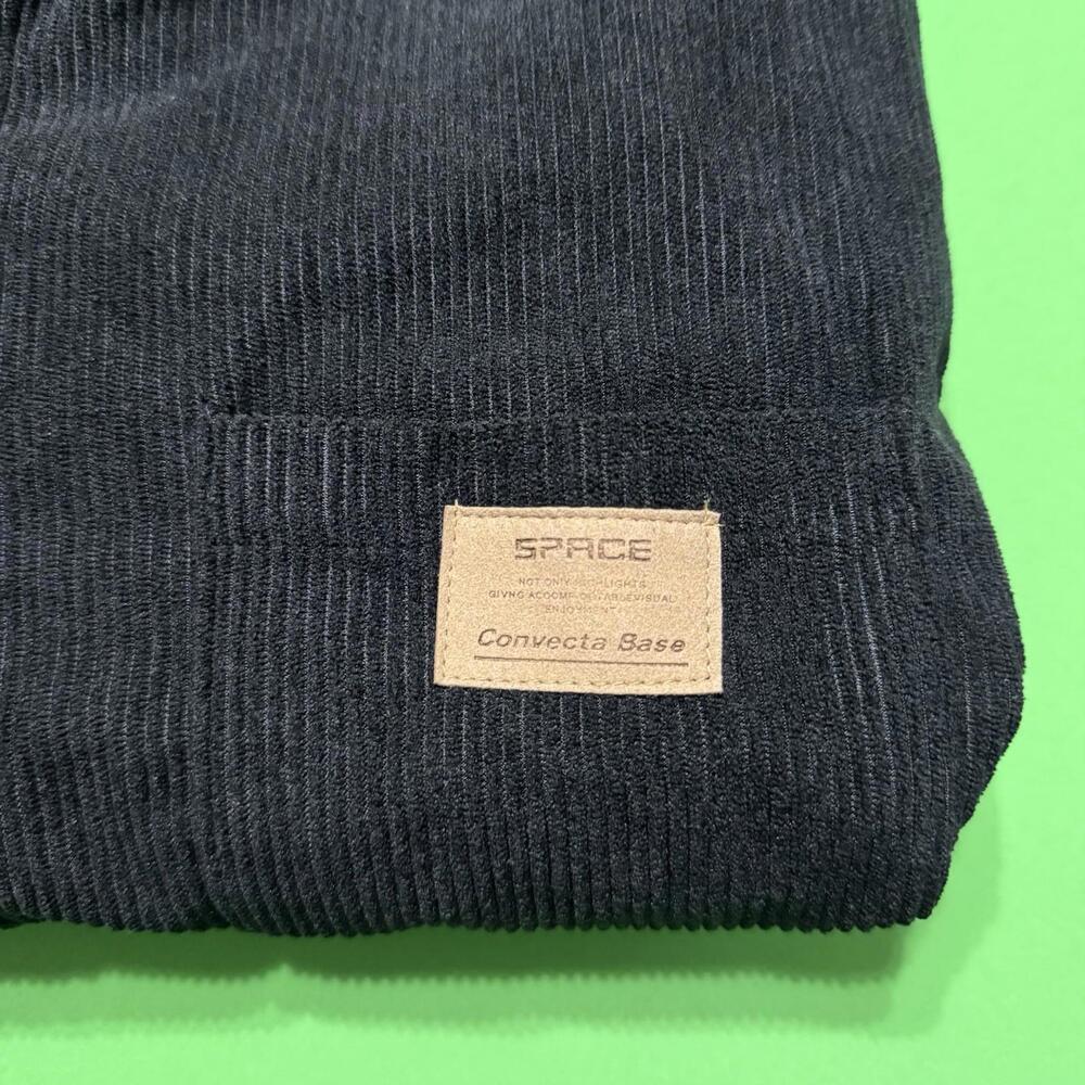 Manfinity SHEIN Corduroy Bottom Up Shirt Black Mens Size XL - Picture 2 of 9